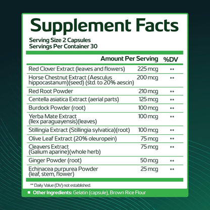 Lymph Savior Plant-Based Lymphatic Support Supplement